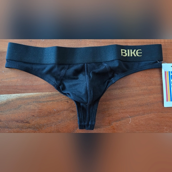 Bike Other - Black And Sheer Mens Thong